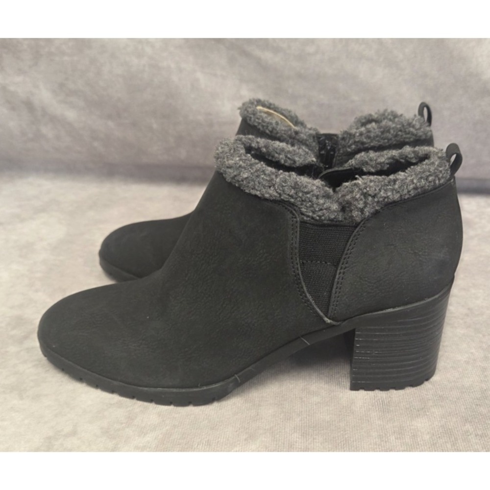 Life Stride Womens Black Boots Size 8.5